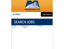 Tablet Screenshot of mountainltd.com